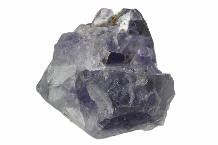 Purple Cuboctahedral Fluorite Crystal Cluster - China #161798